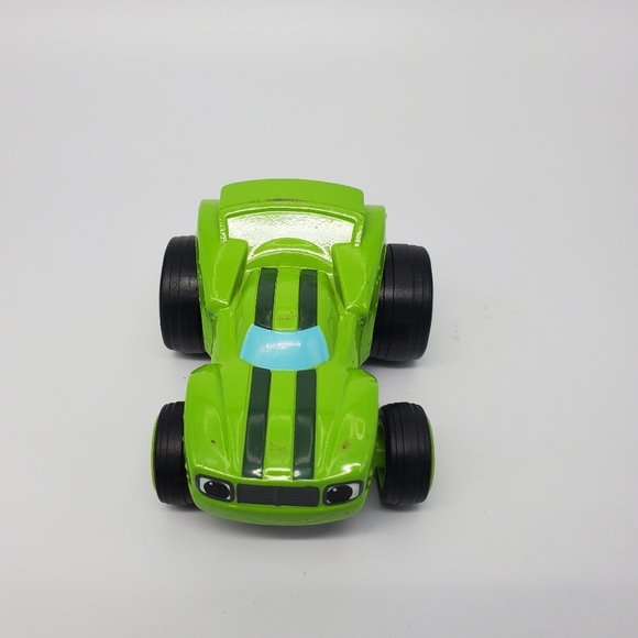 Mattel Diecast Blaze and Monster Machines Pickle Race Car DTK24 Cartoon Truck - Picture 3 of 6